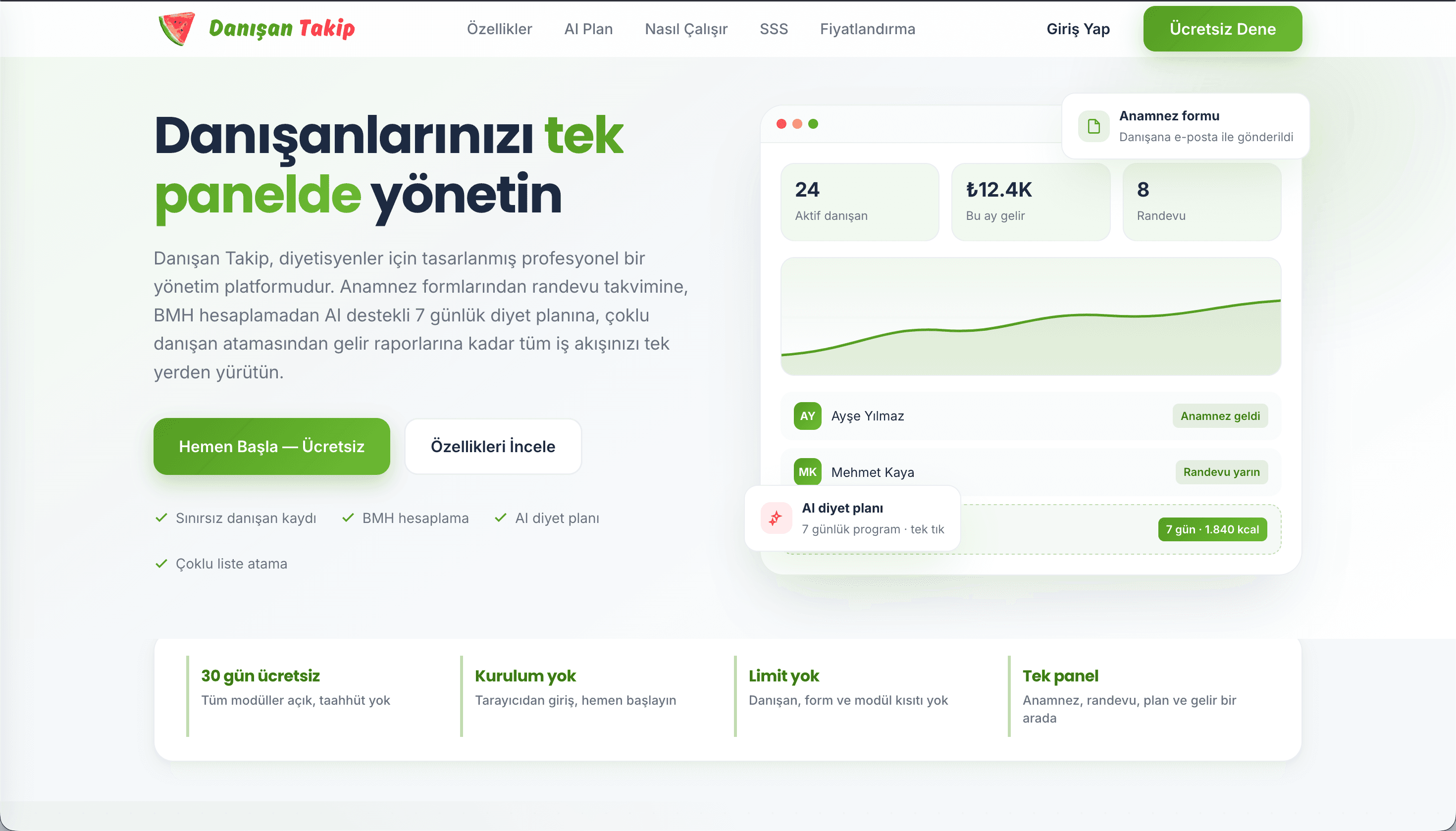 Danışan Takip